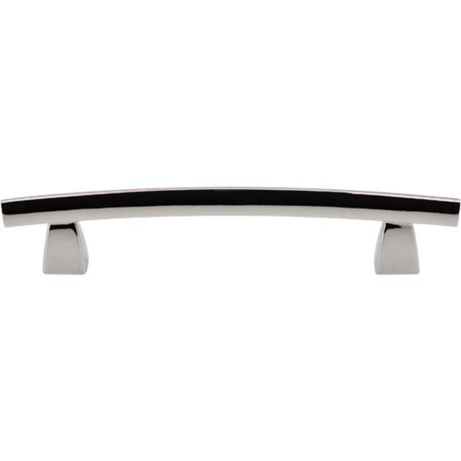 Top Knobs Arched Pull 5 Inch (c-c) Polished Nickel